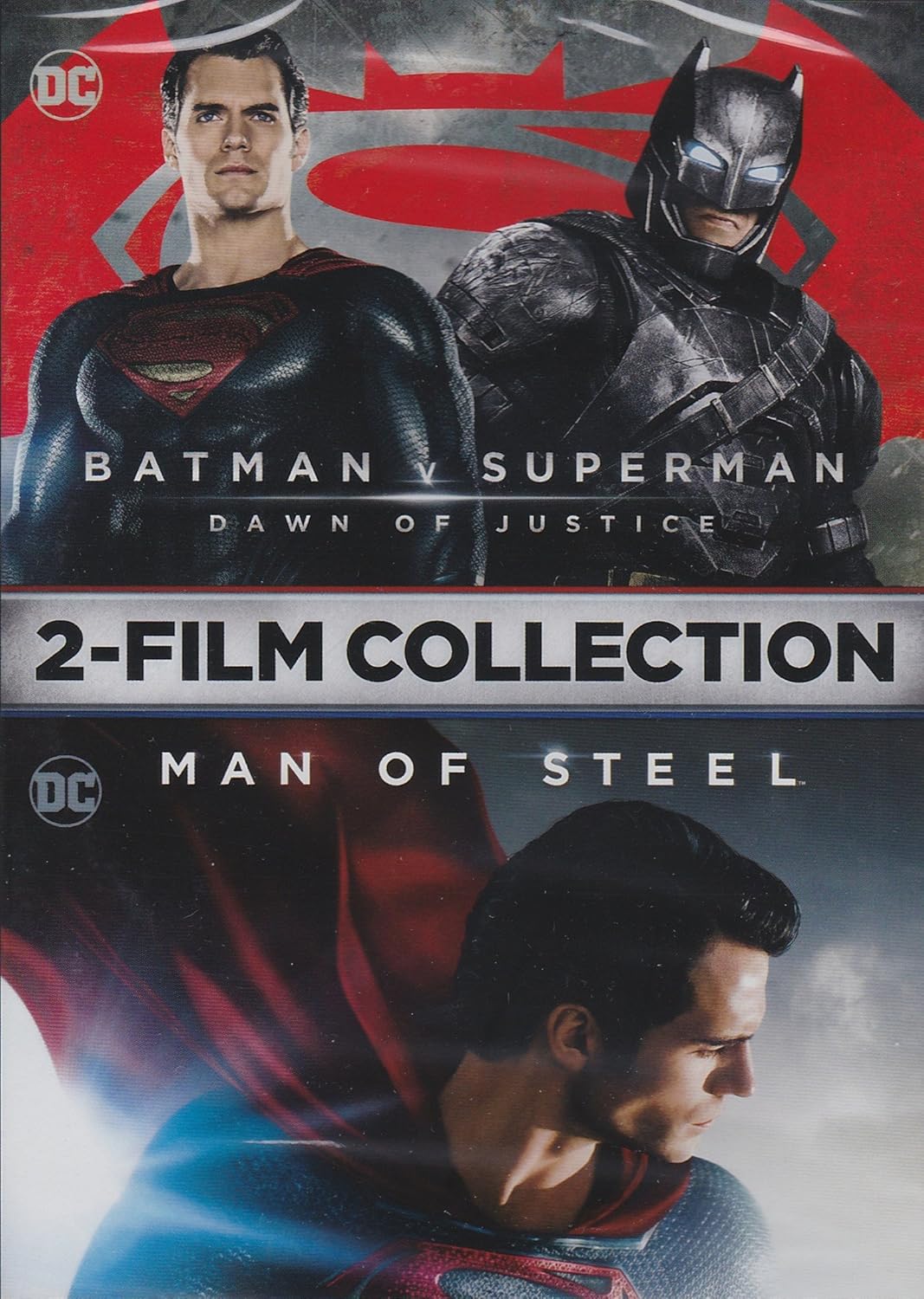 Batman v Superman Dawn of Justice / Man of Steel 2-Film Collection (DVD)