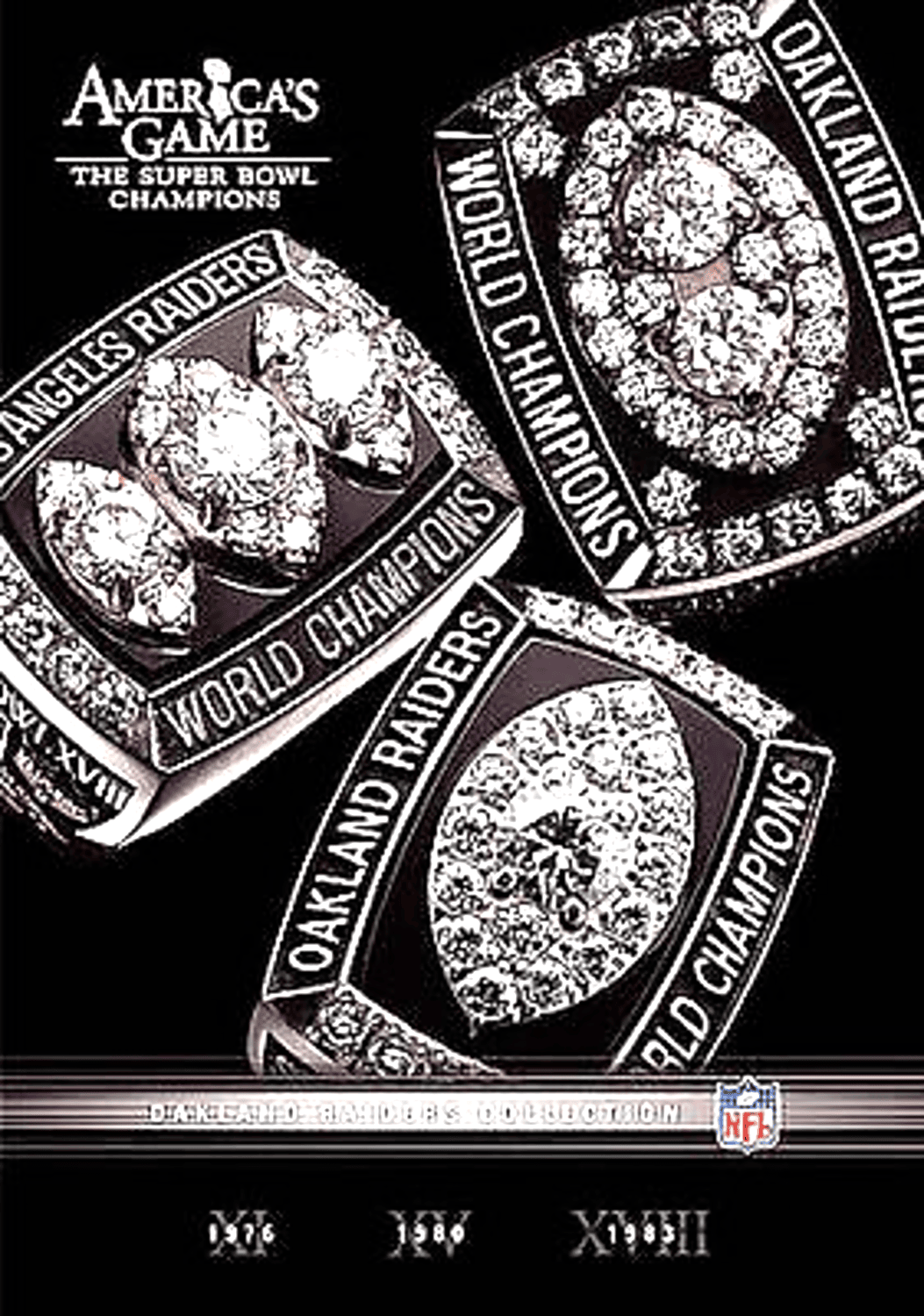 NFL Americas Game: The Oakland Raiders (DVD, 2007, 3-Disc Set) BRAND NEW!!!