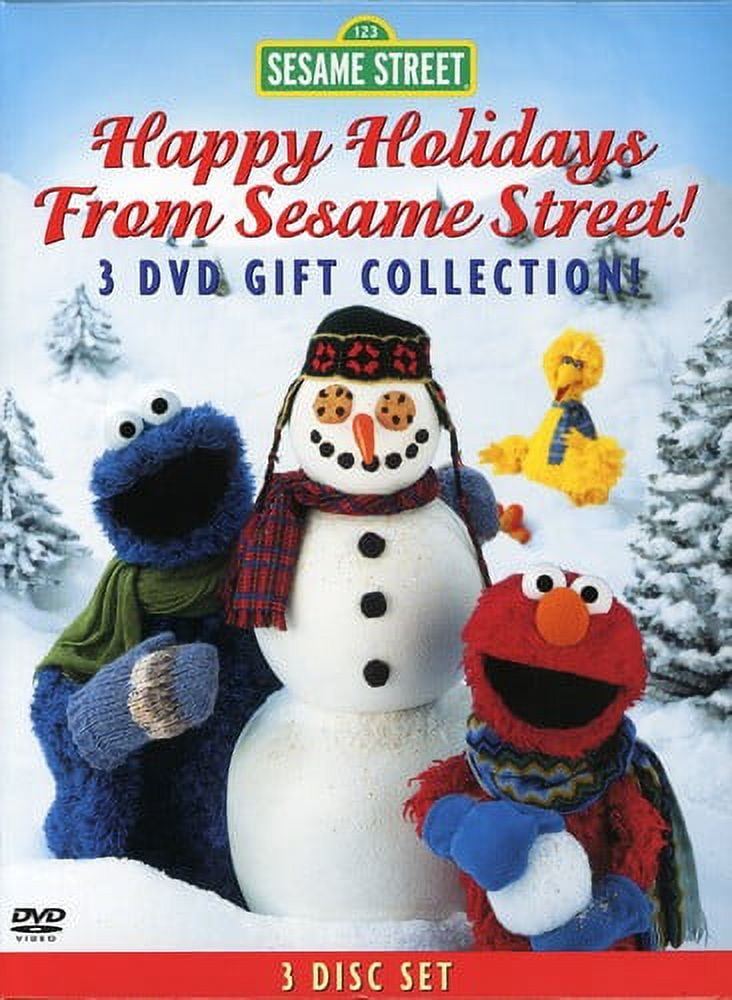 Sesame Street Holiday 3-DVD Gift Collection (Elmo's World: Happy Holid