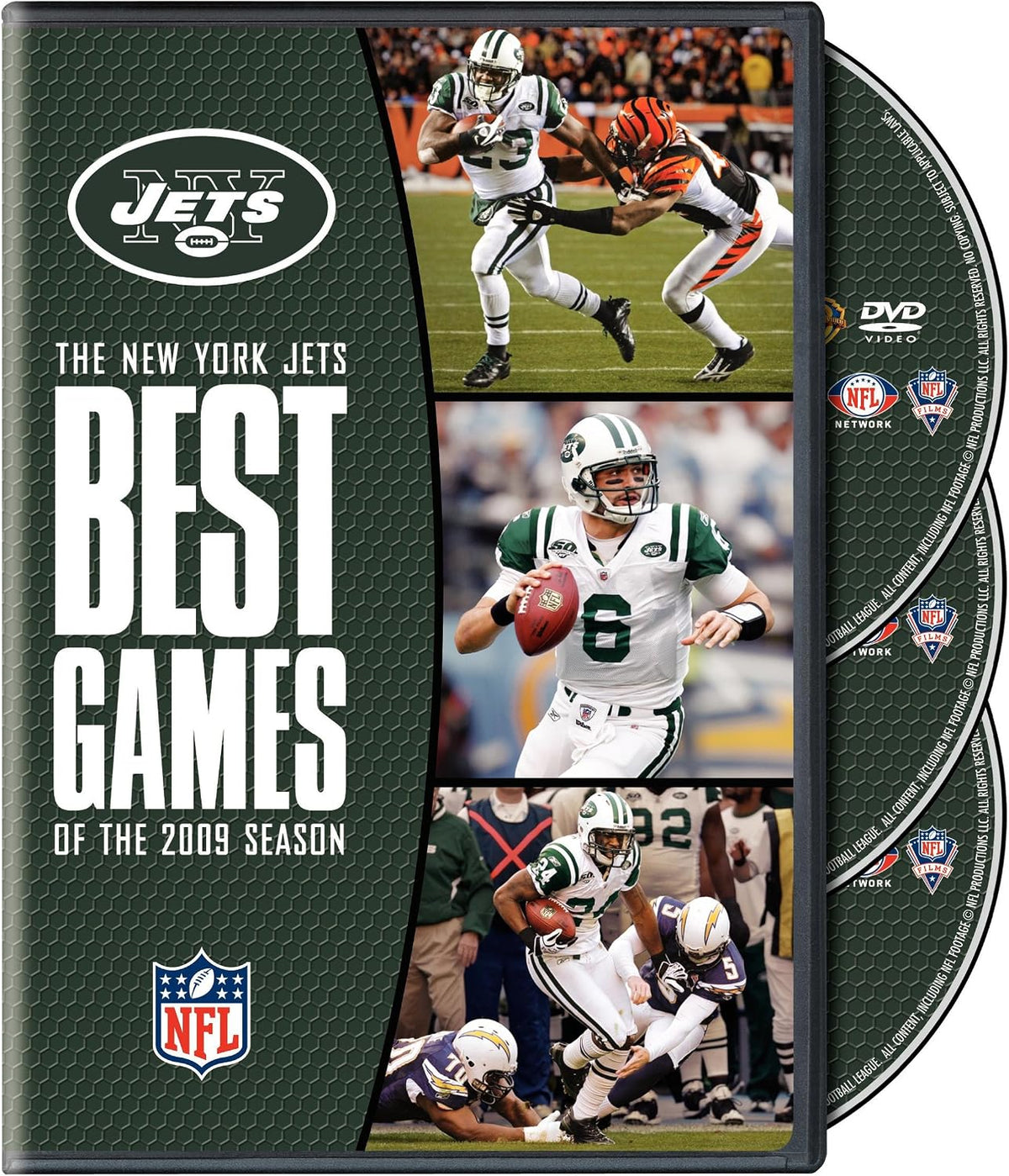 The New York Jets: Best Games of the 2009 Season (DVD) New!!