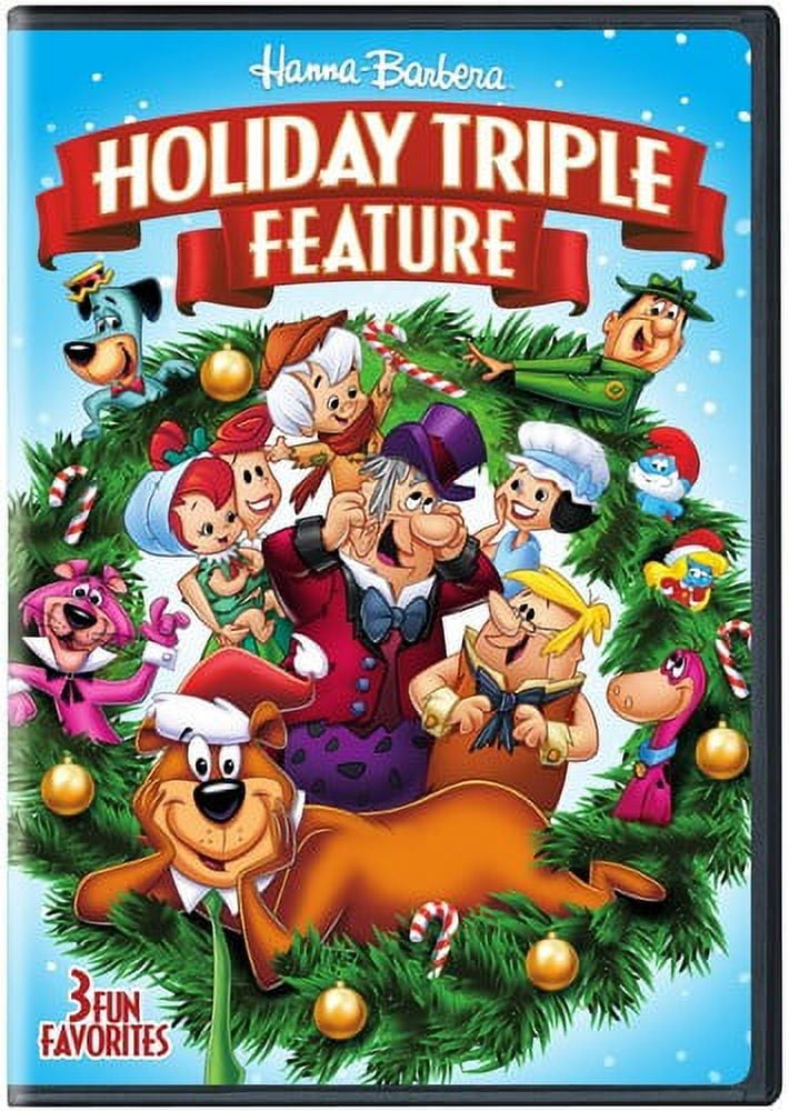 Hanna-Barbera Holiday 3-Feature: Flintstones/ Smurfs (DVD)