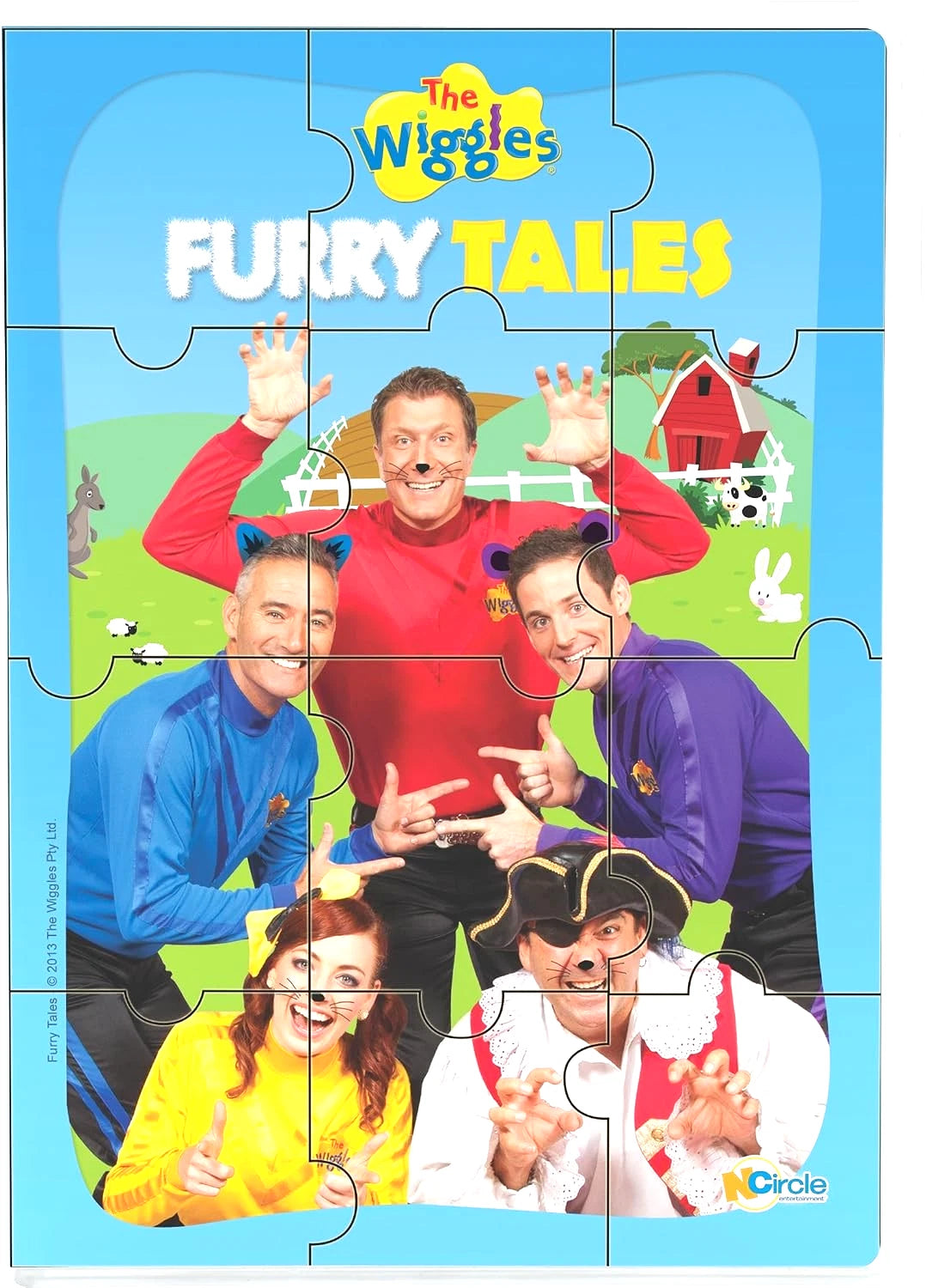 The Wiggles: Furry Tales + Bonus Puzzle (DVD) BRAND NEW!!! & SEALED!!!