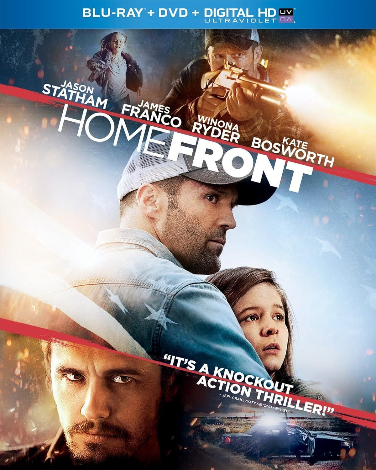 Homefront (2013) / End Of Watch (2012) Blu-Ray *Brand New!!!