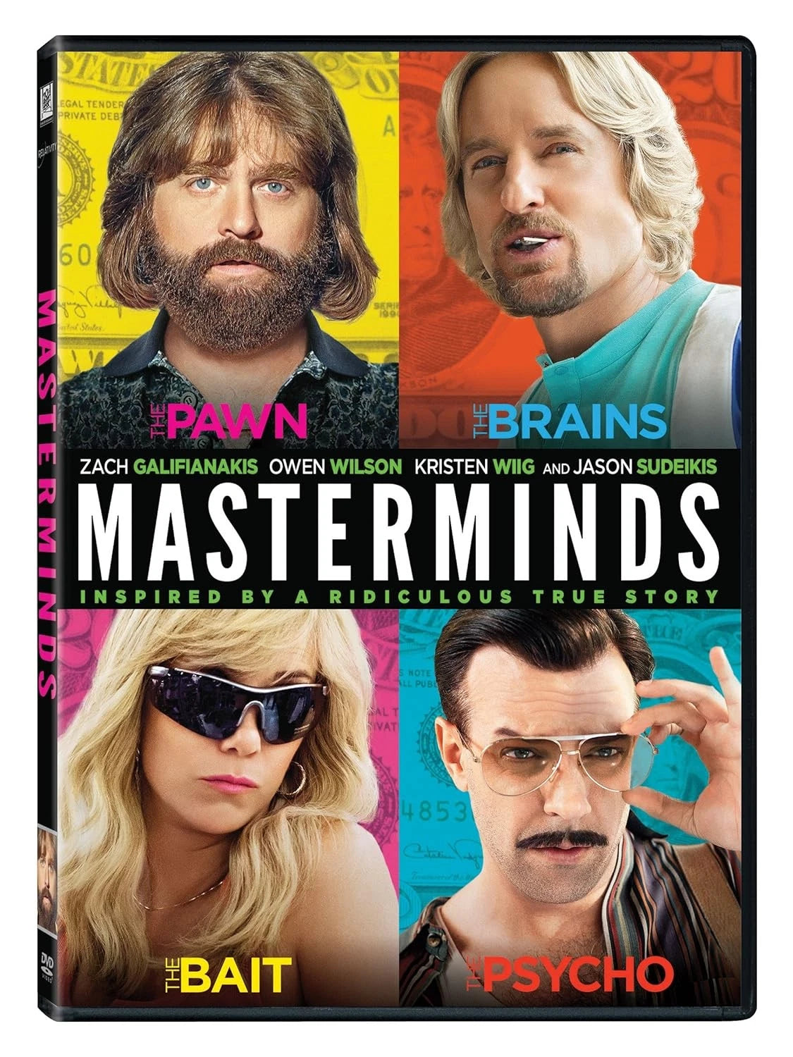 Masterminds (DVD) BRAND NEW!!! & SEALED!!!