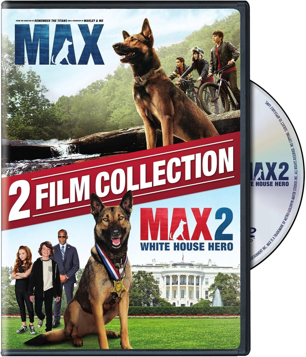 Max / Max 2: White House Hero (DVD) BRAND NEW!!! & SEALED!!!