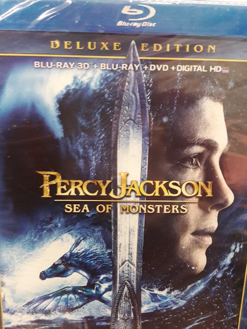 Percy Jackson: Sea of Monsters (3D Blu-Ray/Blu-Ray/DVD) Combo Logan Lerman