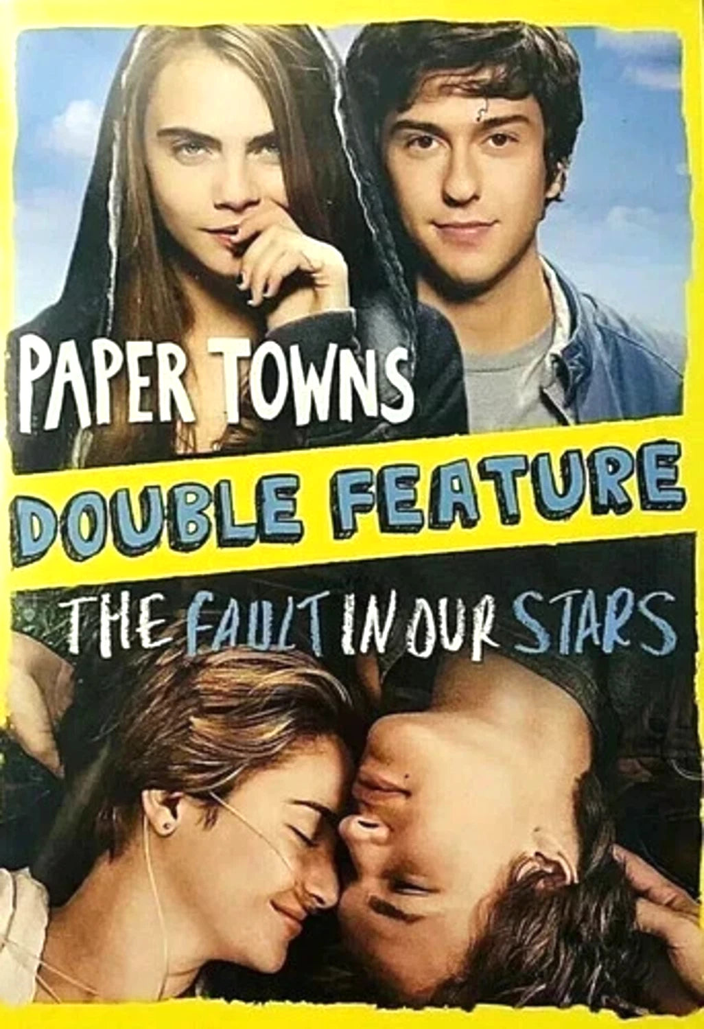 Paper Towns The Fault In Our Stars Double Feature (DVD) BRAND NEW!!! & SEALED!!!