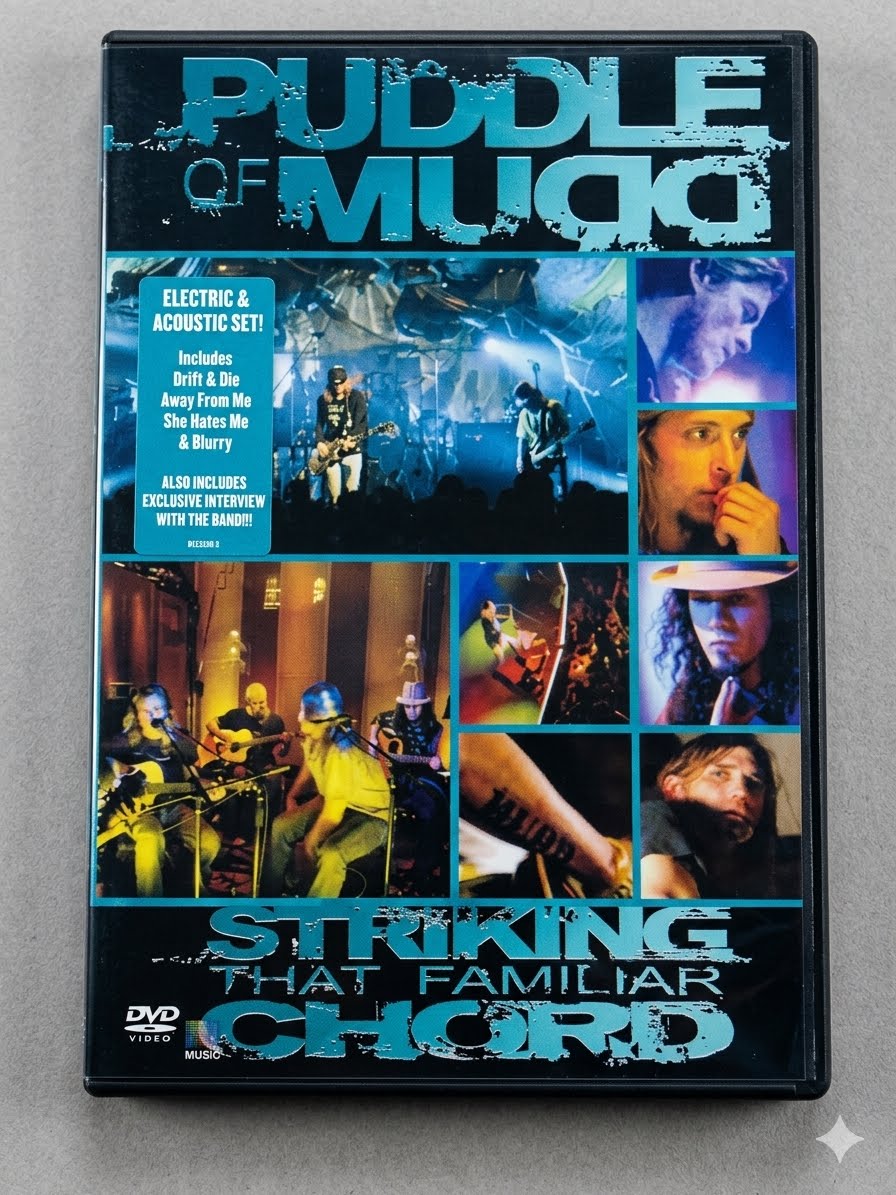 Puddle of Mudd - Striking That Familiar Chord (DVD) Brand New!!