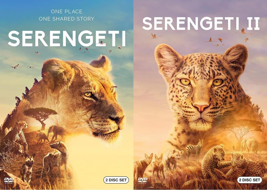 Serengeti & Serengeti II: 2-Volume 4-Disc DVD Collection BRAND NEW!!!