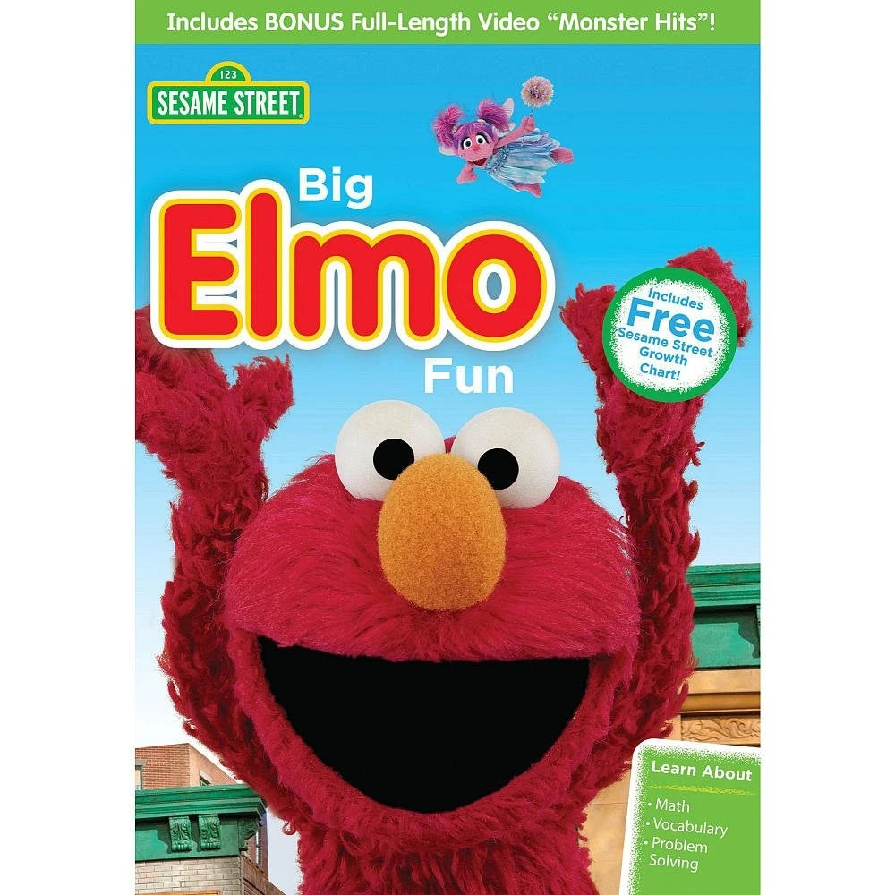 Sesame Street: Big Elmo Fun! (DVD) BRAND NEW!!! & SEALED!!!