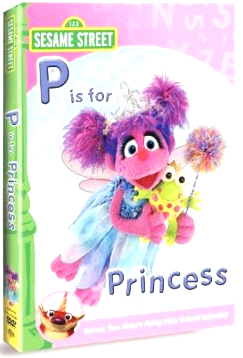 Sesame Street: Abby & Friends - P Is for Princess (DVD) BRAND NEW!!! & SEALED!!!