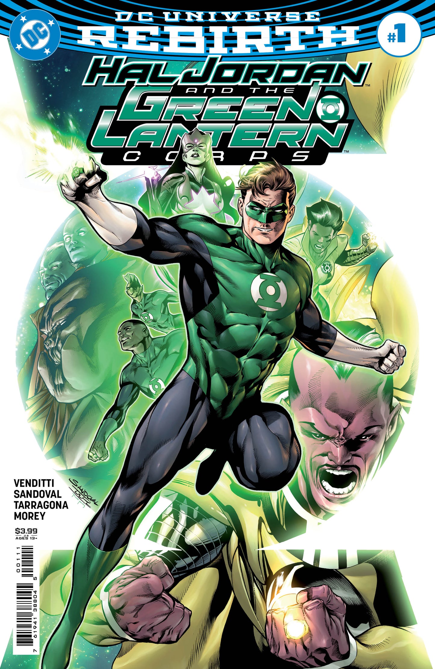 Hal Jordan and the Green Lantern Corps: DC Universe Rebirth #1 (2024 Edition)