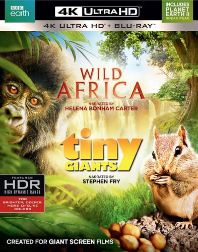 Wild Africa / Tiny Giants (4K Ultra HD + Blu-ray)