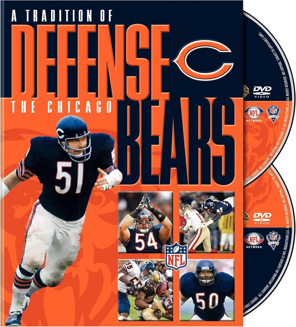 NFL: A Tradition of Defense: The Chicago Bears (DVD) BRAND NEW!!! & SEALED!!!