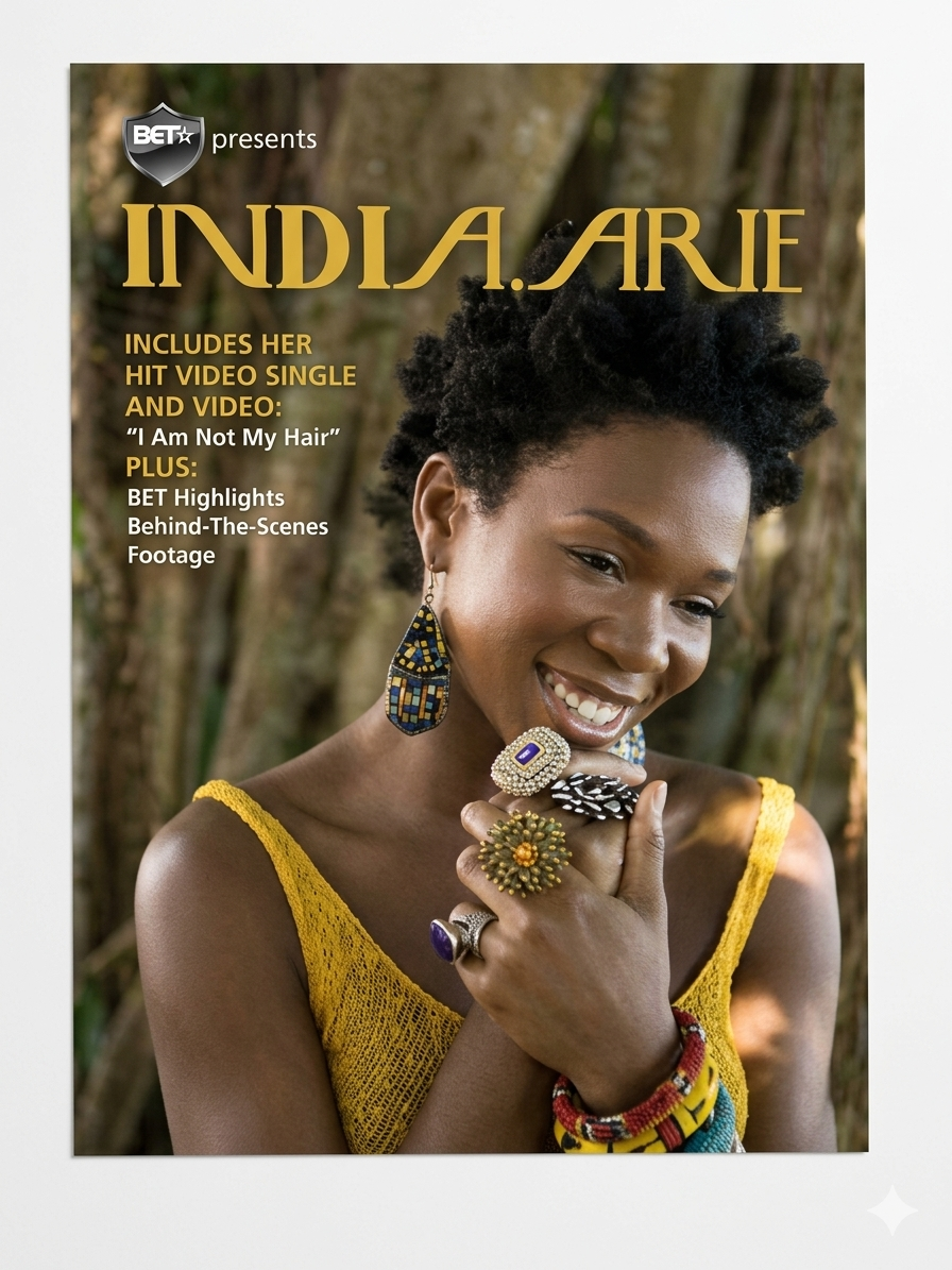India Arie (BET presents) (DVD) Brand New!!
