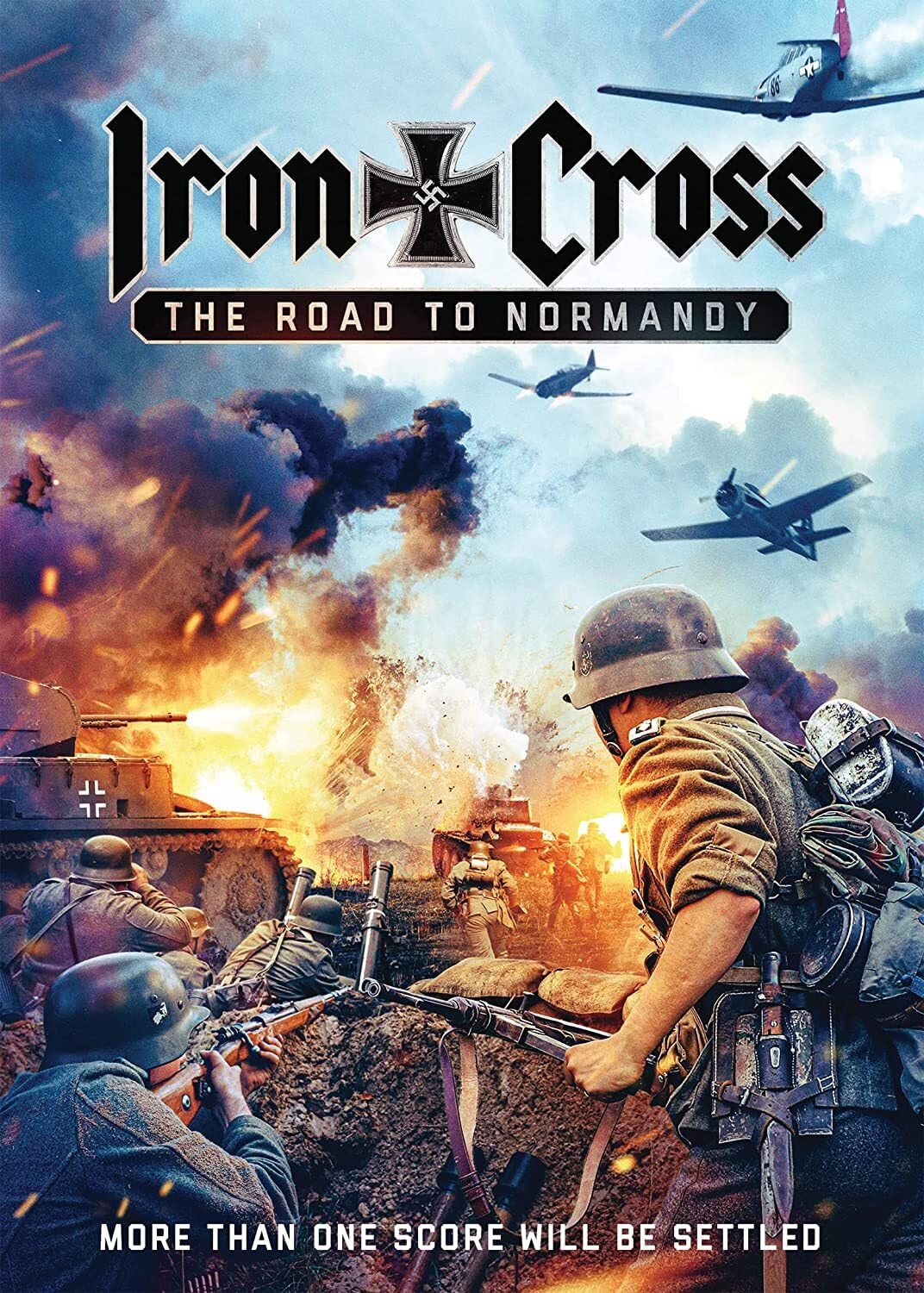 Iron Cross: The Road to Normandy (DVD) Brand New!!
