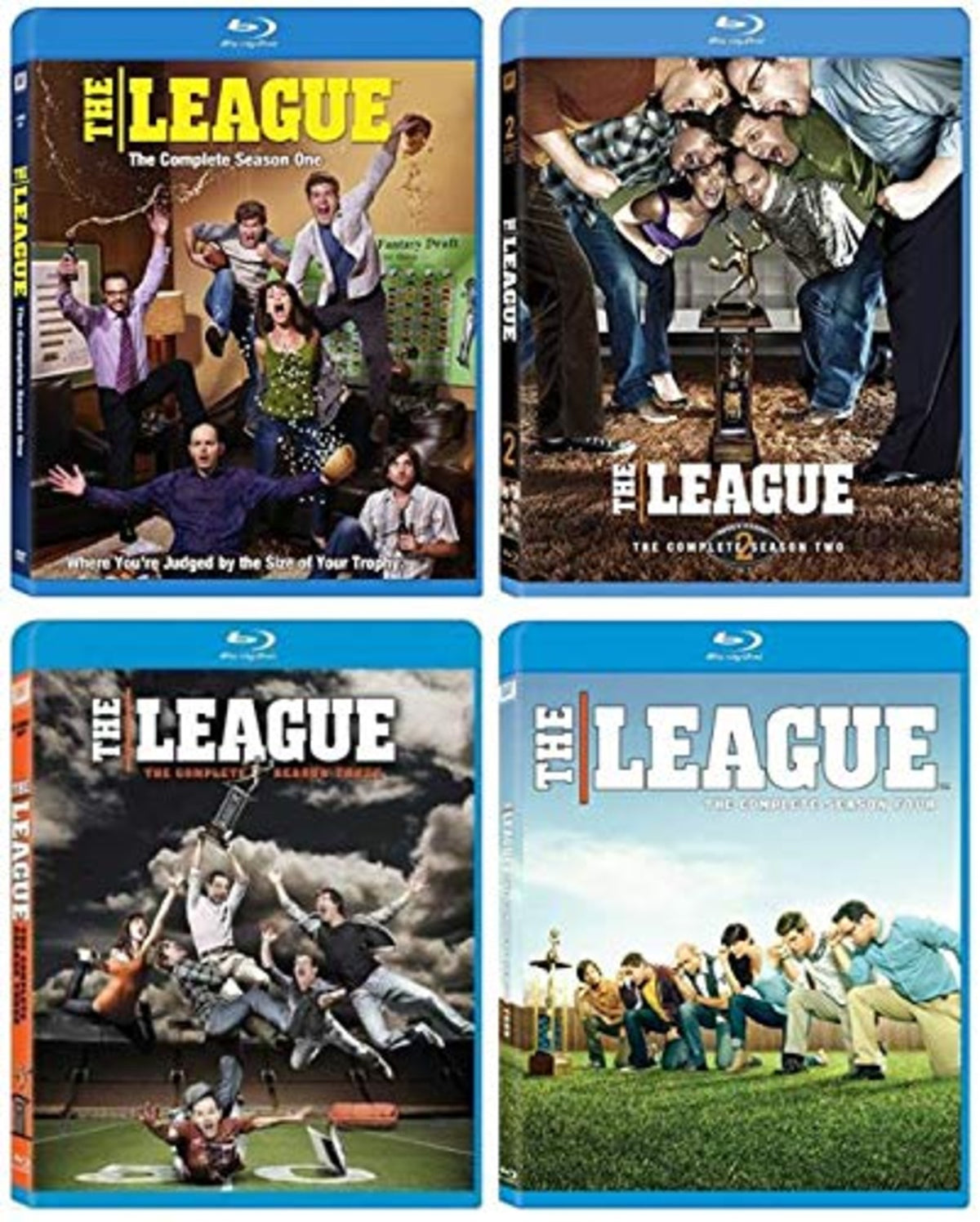 The League: The Complete Blu-ray Collection (Season 1, 2, 3 & 4)