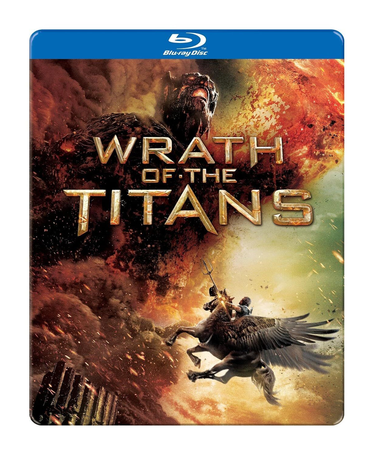 Wrath of the Titans Blu-ray (STEEL BOOK) BRAND NEW!!!