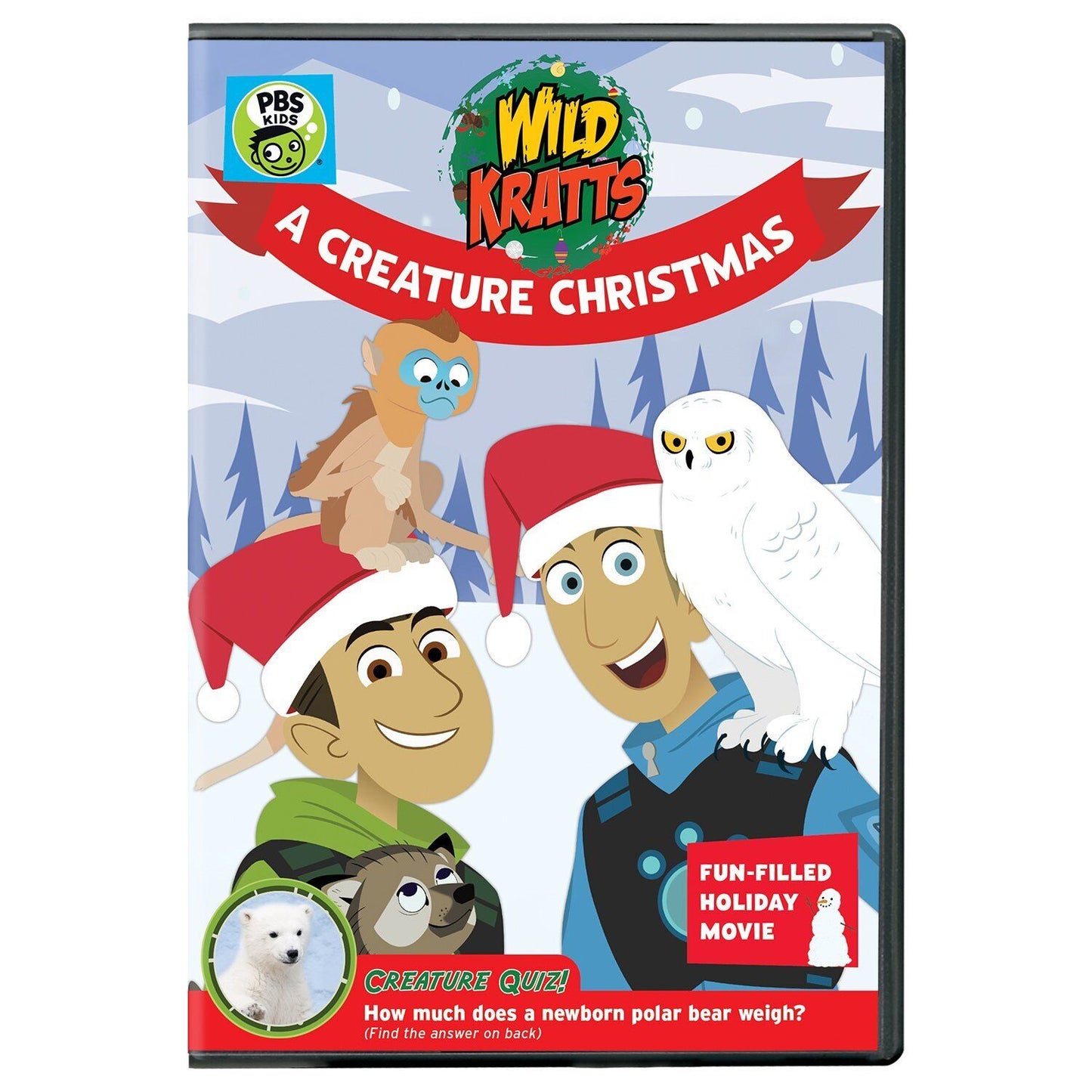 Wild Kratts: A Creature Christmas (DVD, 2016) - BRAND NEW!!!