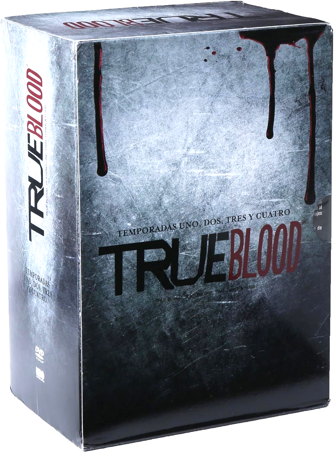 True Blood, SEASONS 1-4 (DVD) SPANISH ARTWORK REGION 1/A BRAND NEW!!!