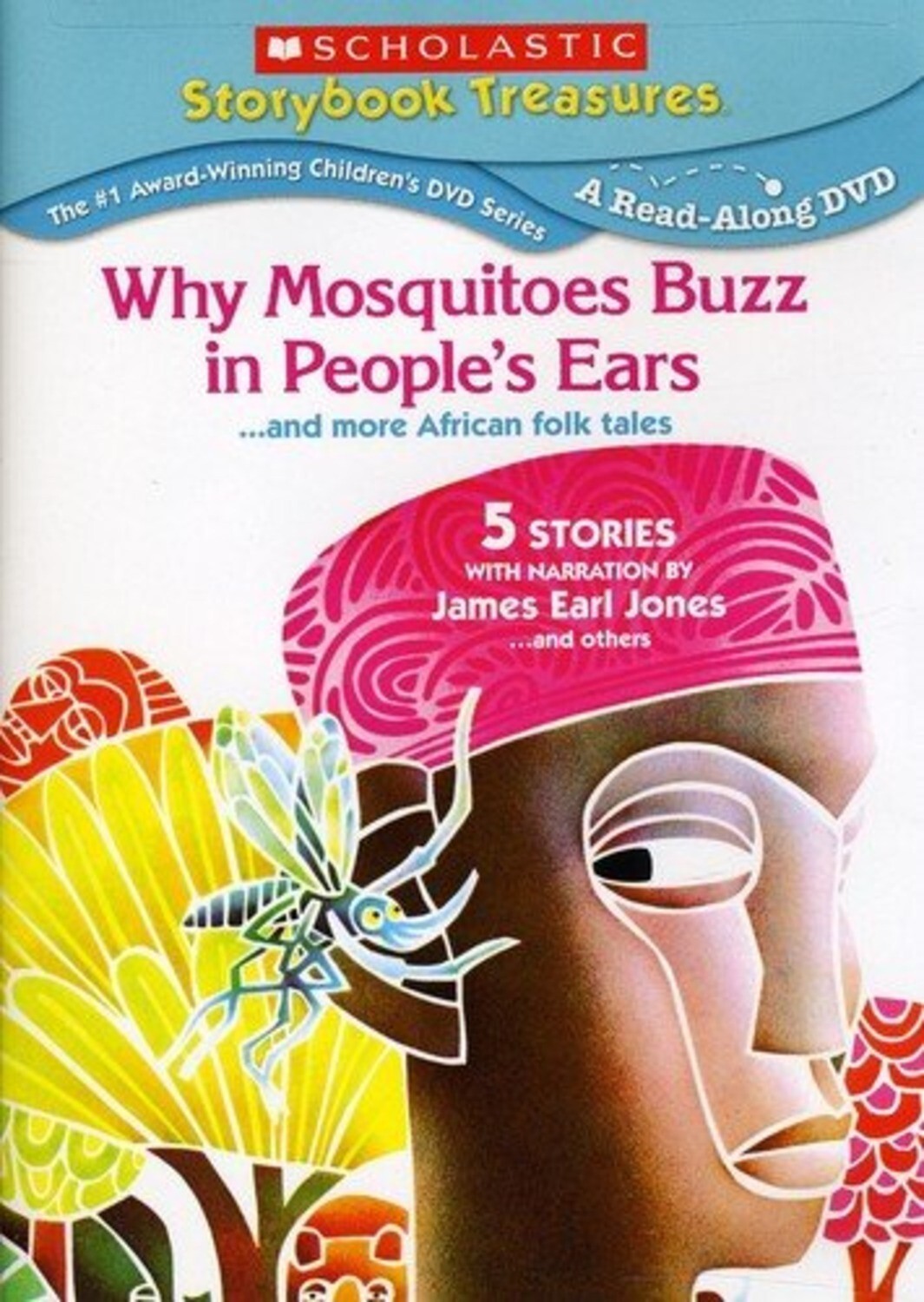 WHY MOSQUITOES BUZZ IN PEOPLE'S EARS & MORE AFRICAN FOLK TALES (DVD) NEW!!!