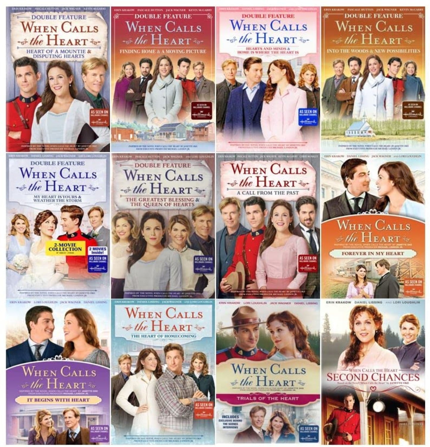 When Calls the Heart Ultimate 18-Movie DVD Collection