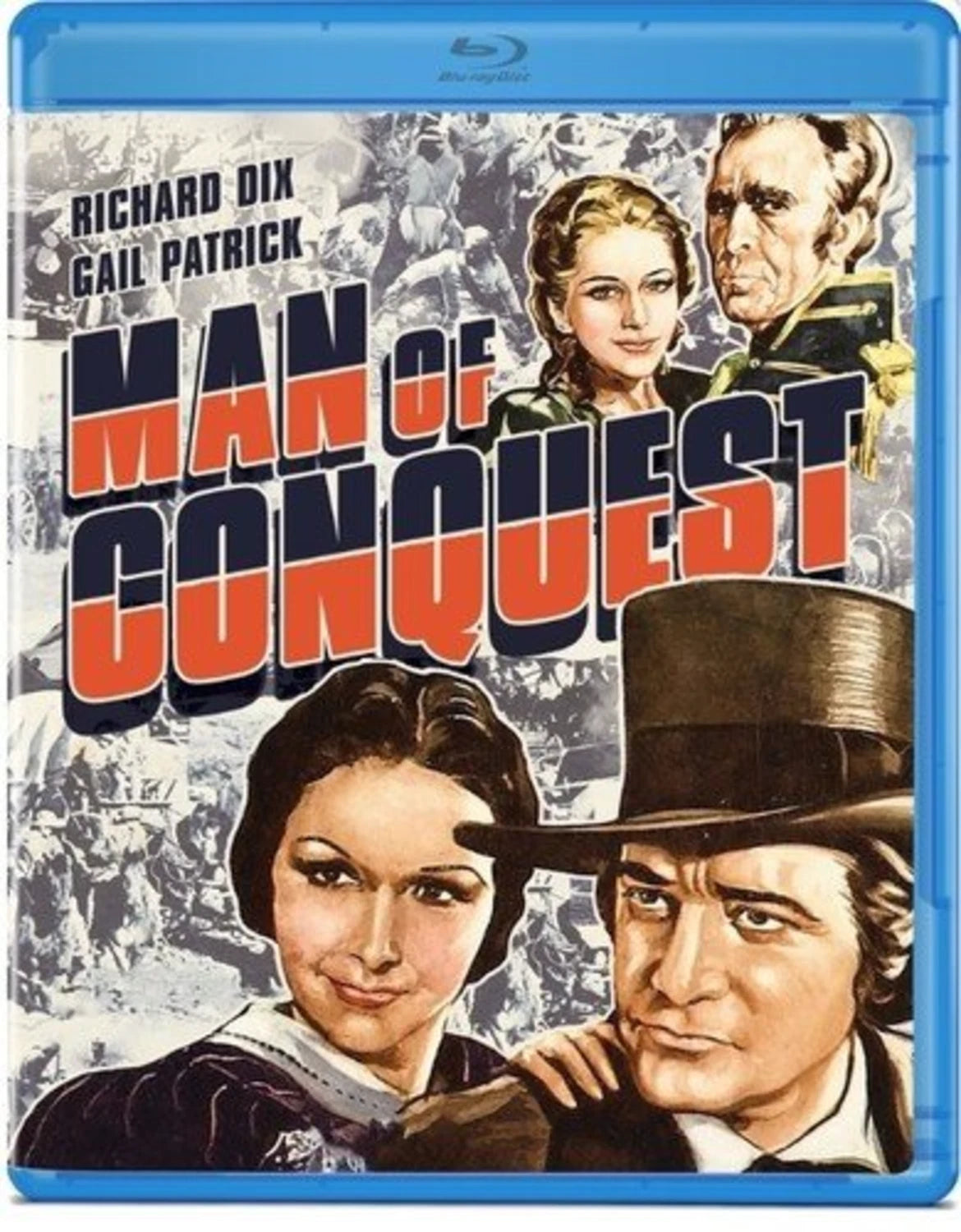 Man of Conquest (Blu-ray) BRAND NEW!!! & SEALED!!!