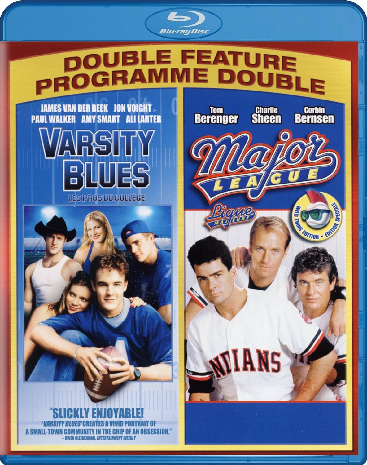 Varsity Blues / Major League (Double Feature) (Blu-ray)