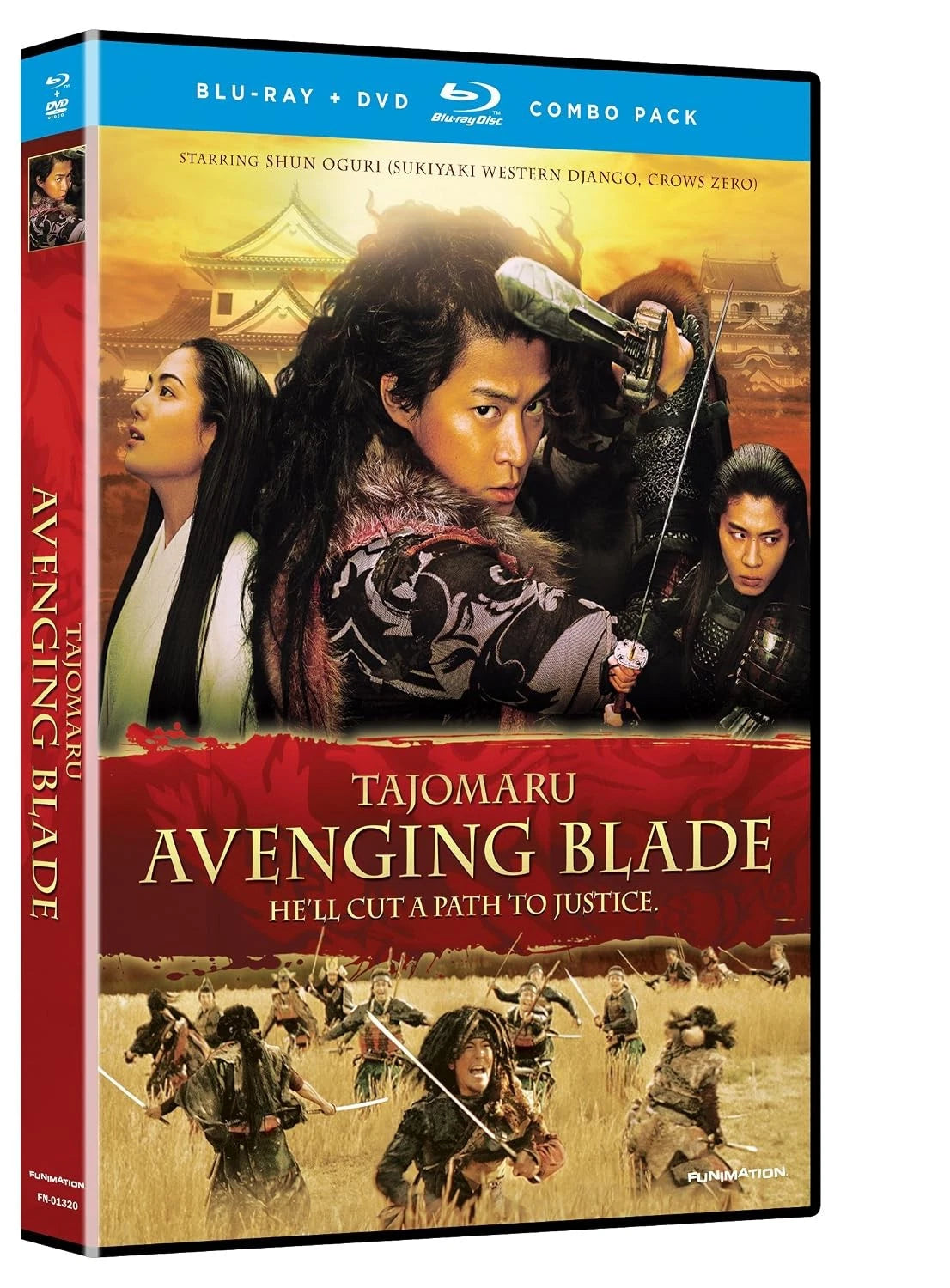 Tajomaru: Avenging The Blade (Blu-Ray + DVD, 2009) BRAND NEW!!!