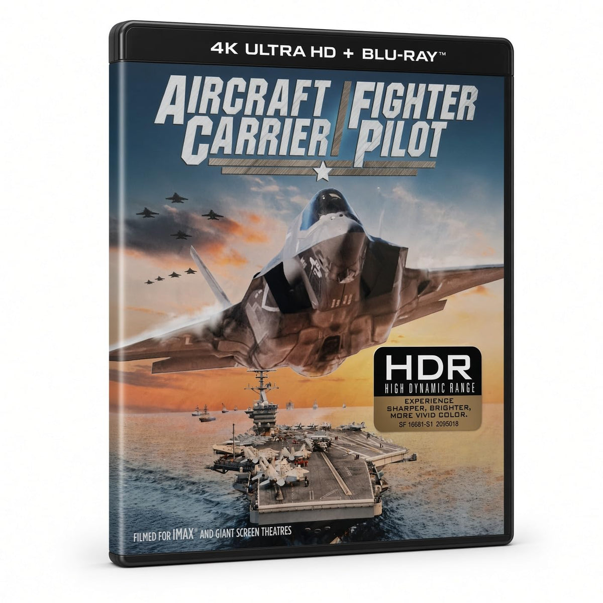 Aircraft Carrier / Fighter Pilot (4K UHD + Blu-ray) BRAND NEW!!!