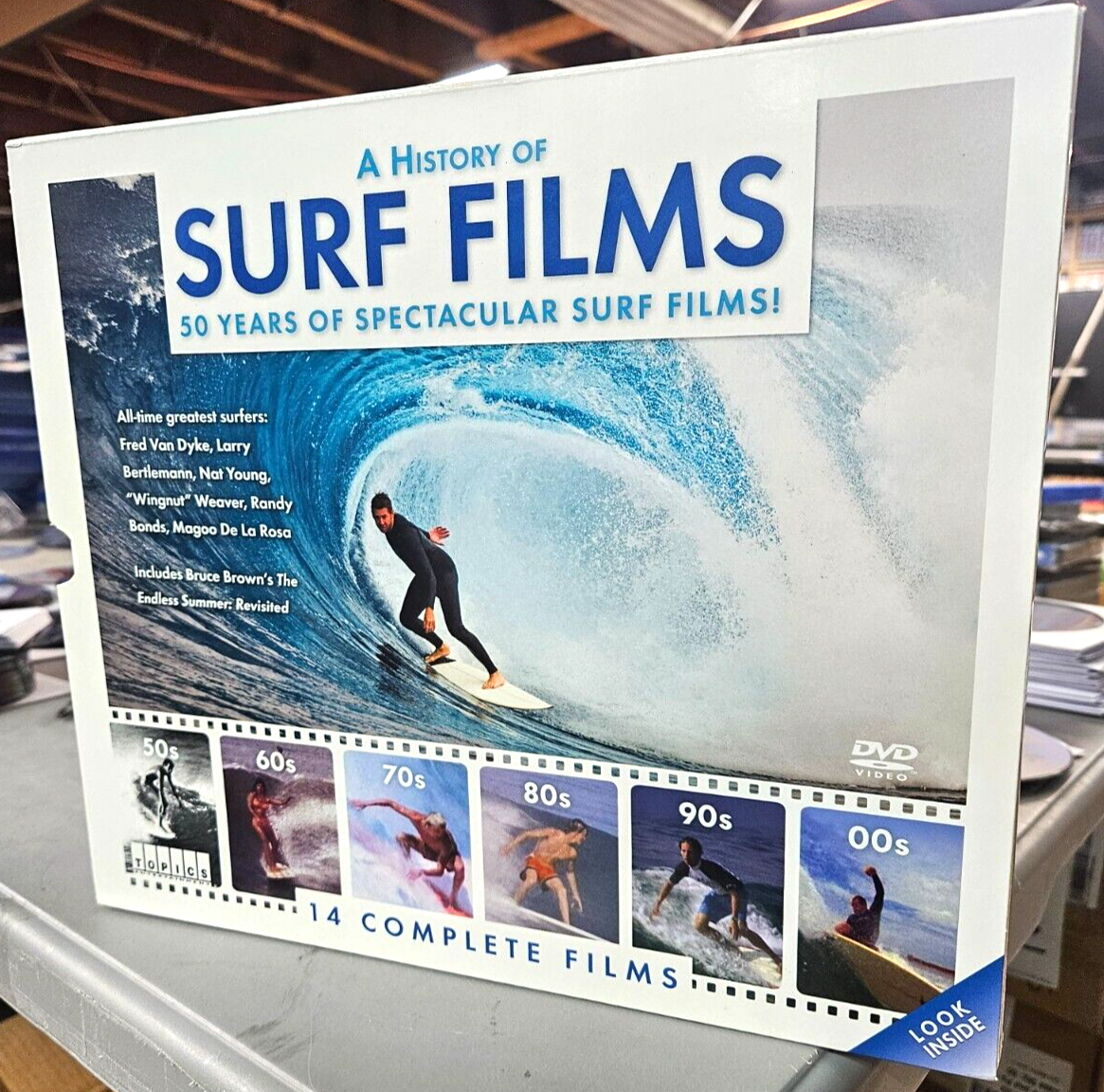 A History of Surf Films 50 Years 12 DISC BOX SET (DVD) BRAND NEW!!!
