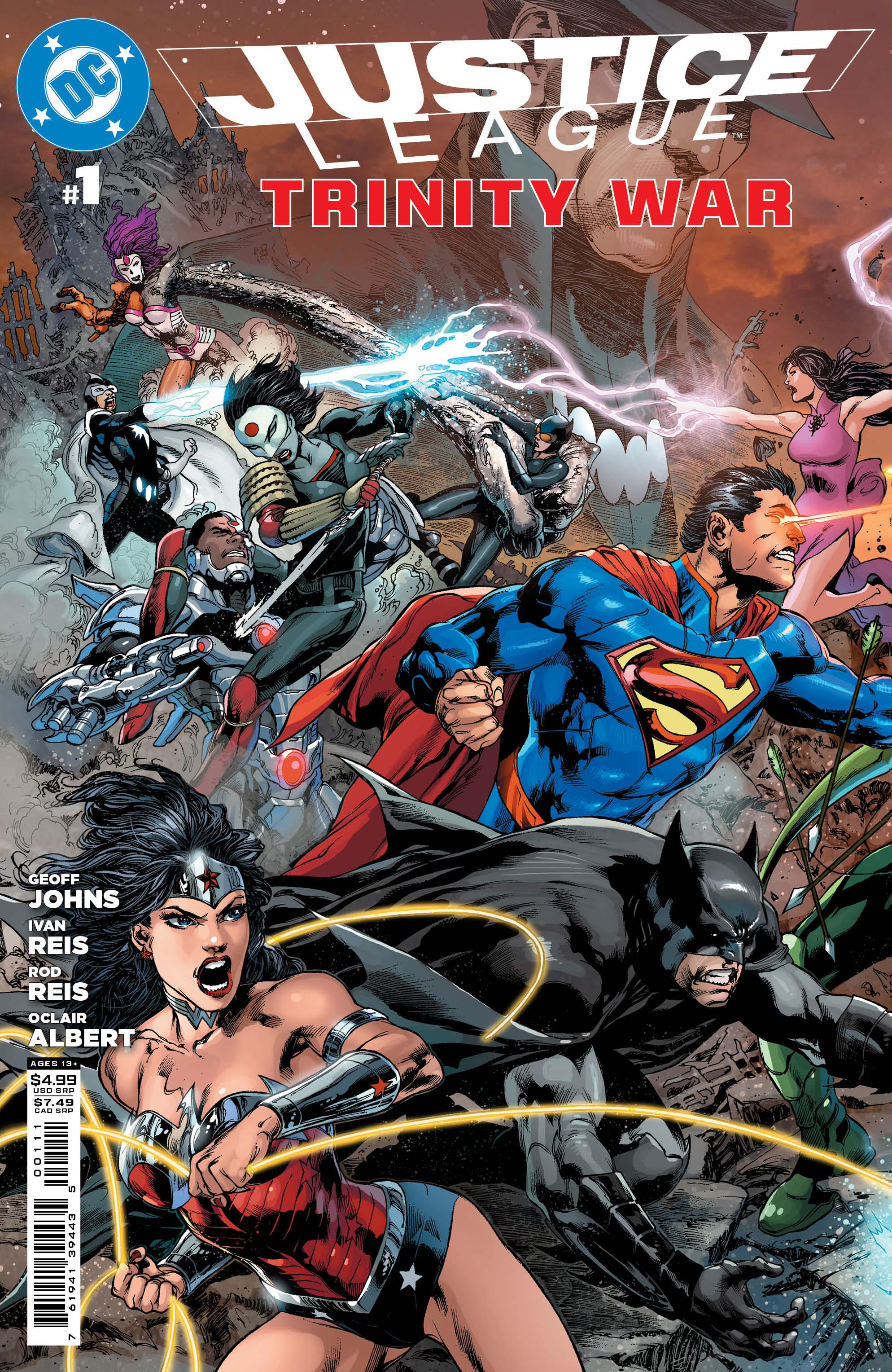 Justice League: The Trinity War #1 (2025 Edition)