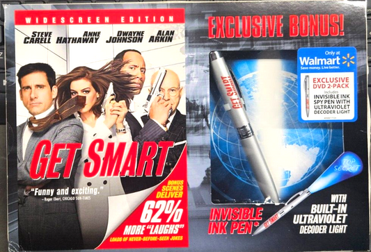GET SMART (DVD) BRAND NEW!!! WITH EXCLUSIVE PEN