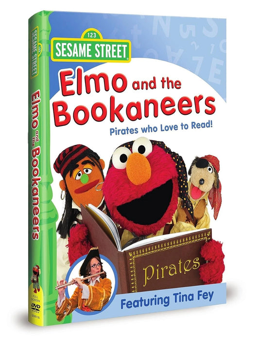 Sesame Street: Elmo and the Bookaneers: Pirates Who Love to Read! (DVD) NEW!!!