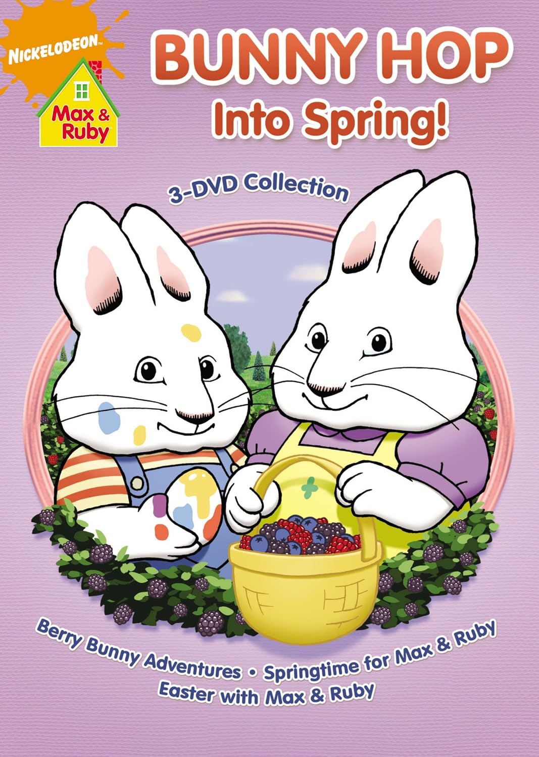 Max and Ruby: Bunny Hop into Spring (3 - DVD Collection) New!!