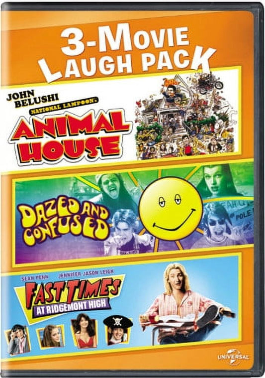 3-Movie Laugh Pack: Animal House / Dazed & Confused / Fast Times at Ridgemont High (DVD)