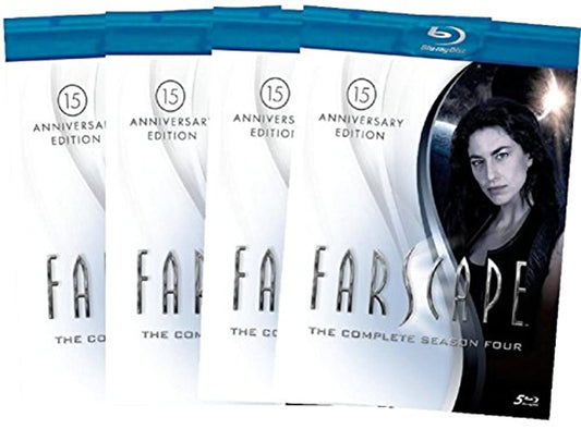 Farscape Complete Series Collection Set Season 1 2 3 4 15th Anniversary Blu ray Edition
