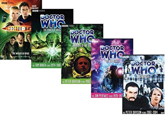 Doctor Who (The Waters of Mars/ The Power of Kroll/ Warriors of the Deep/ The Sea Devils/ Castrovalva) DVD
