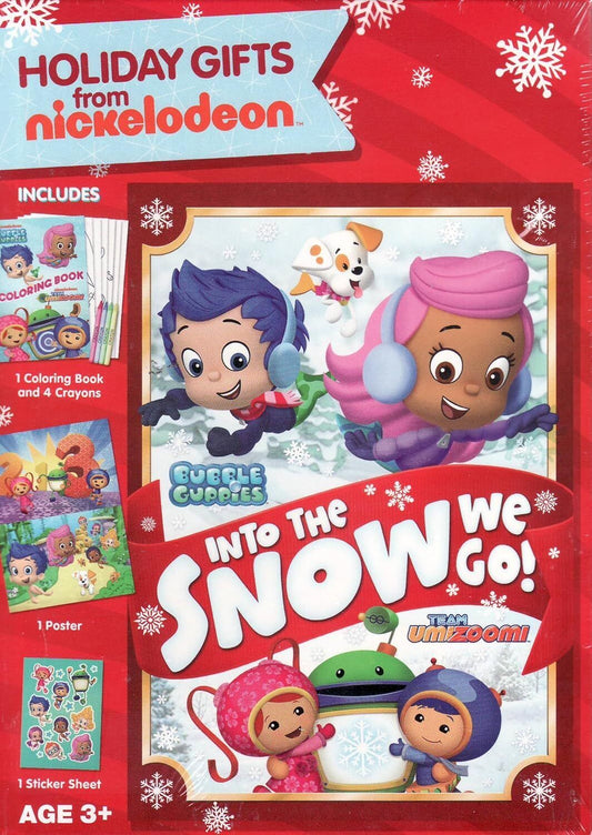 Bubble Guppies: Into the Snow We Go (DVD) BRAND NEW!!!
