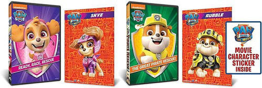 PAW Patrol: Ready, Race, Rescue/The Great Pirate Rescue (DVD)