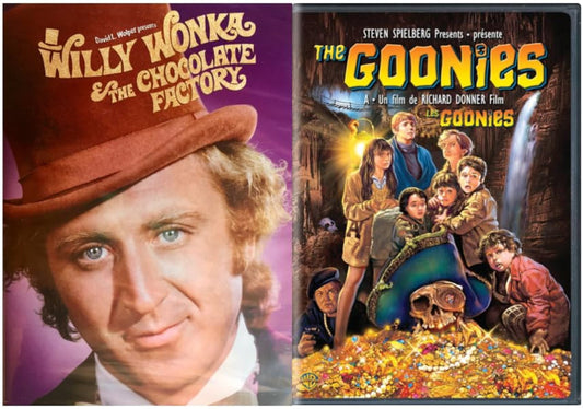 The Goonies & Willy Wonka and the Chocolate Factory [DVD]