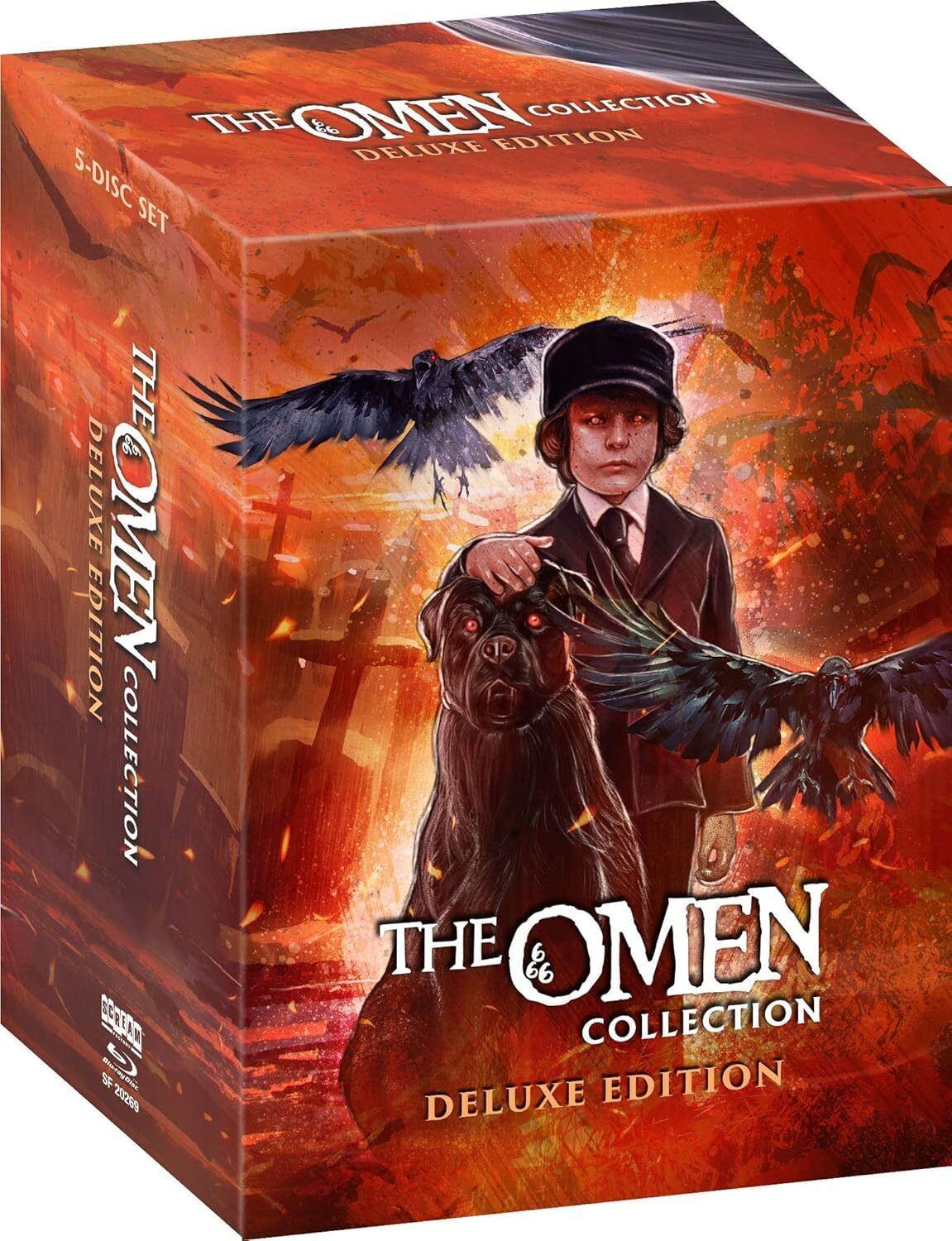 THE FLY & THE OMEN 10 MOVIE COLLECTION LIMITED EDITION (BLU-RAY) BRAND NEW!!!