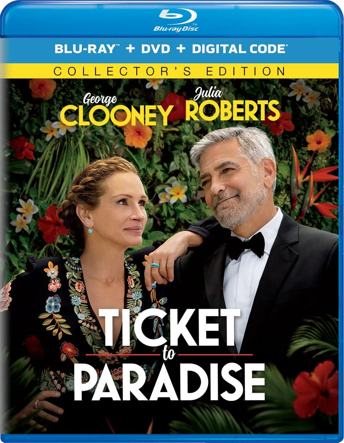 Ticket to Paradise (BLU-RAY + DVD + DIGITAL) BRAND NEW!!! & SEALED!!!