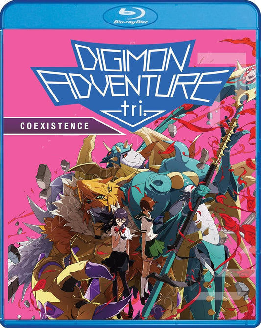 DIGIMON ADVETURE TRI COEXISTENCE (BLU-RAY + DVD) BRAND NEW!!! & SEALED!!!