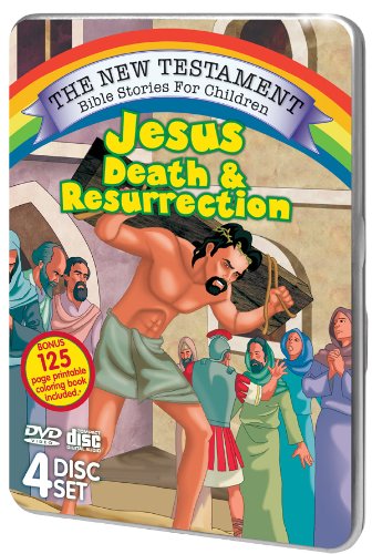 JESUS: DEATH & RESURRECTION [DVD, Cartoon, Teaching] DVD