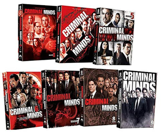 Criminal Minds 7-Volume DVD Collection: Season 3, 4, 5, 6, 7, 8 & 9 (Complete Third, Fourth, Fifth, Sixth, Seventh, Eighth & Ninth Seasons)