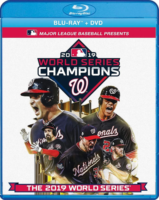 2019 World Series Champions: Washington Nationals [Blu-ray + DVD] BRAND NEW!!!