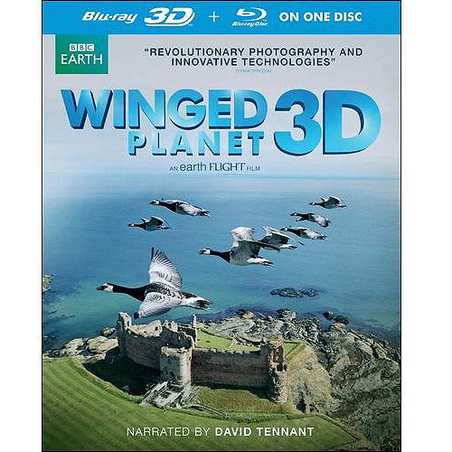 BBC Earth Winged Planet (Blu-ray 3D + Blu-ray On One Disc) Brand New!!!