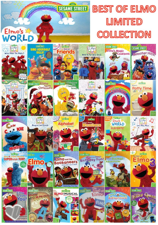 Best of Elmo: Sesame Street 30-DVD Collection