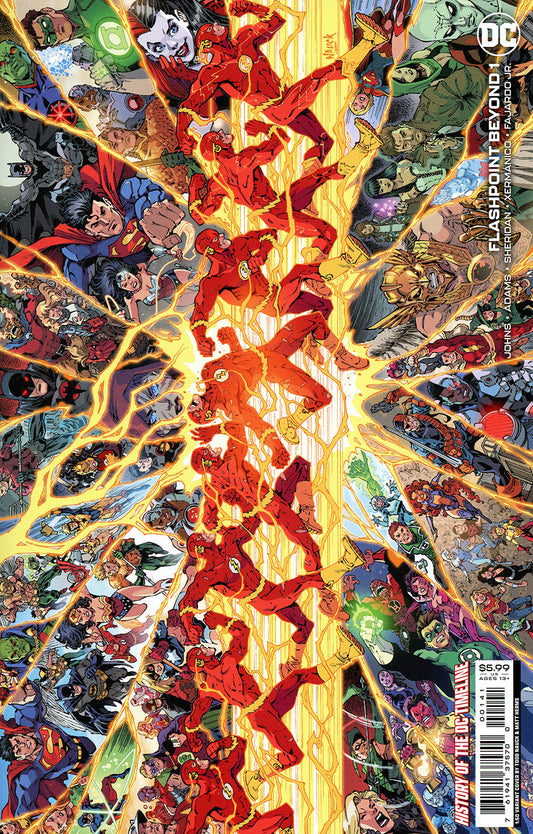 Flashpoint Beyond #1 Cover D Todd Nauck Card Stock 1:50 Incentive Variant Cover